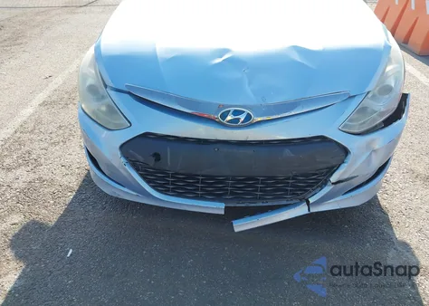 2013 Hyundai Sonata Hybrid z USA, uszkodzony, nr VIN KMHEC4A43DA083828